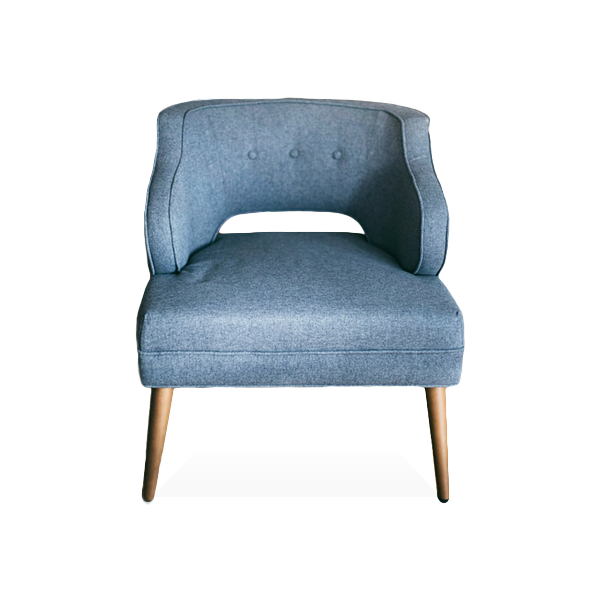 single-blue-fabric-chair single blue fabric chair